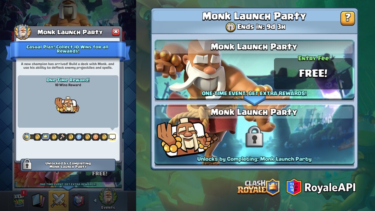 Clash Royale November 2022 Season 41 Silent Sanctuary: Challenges