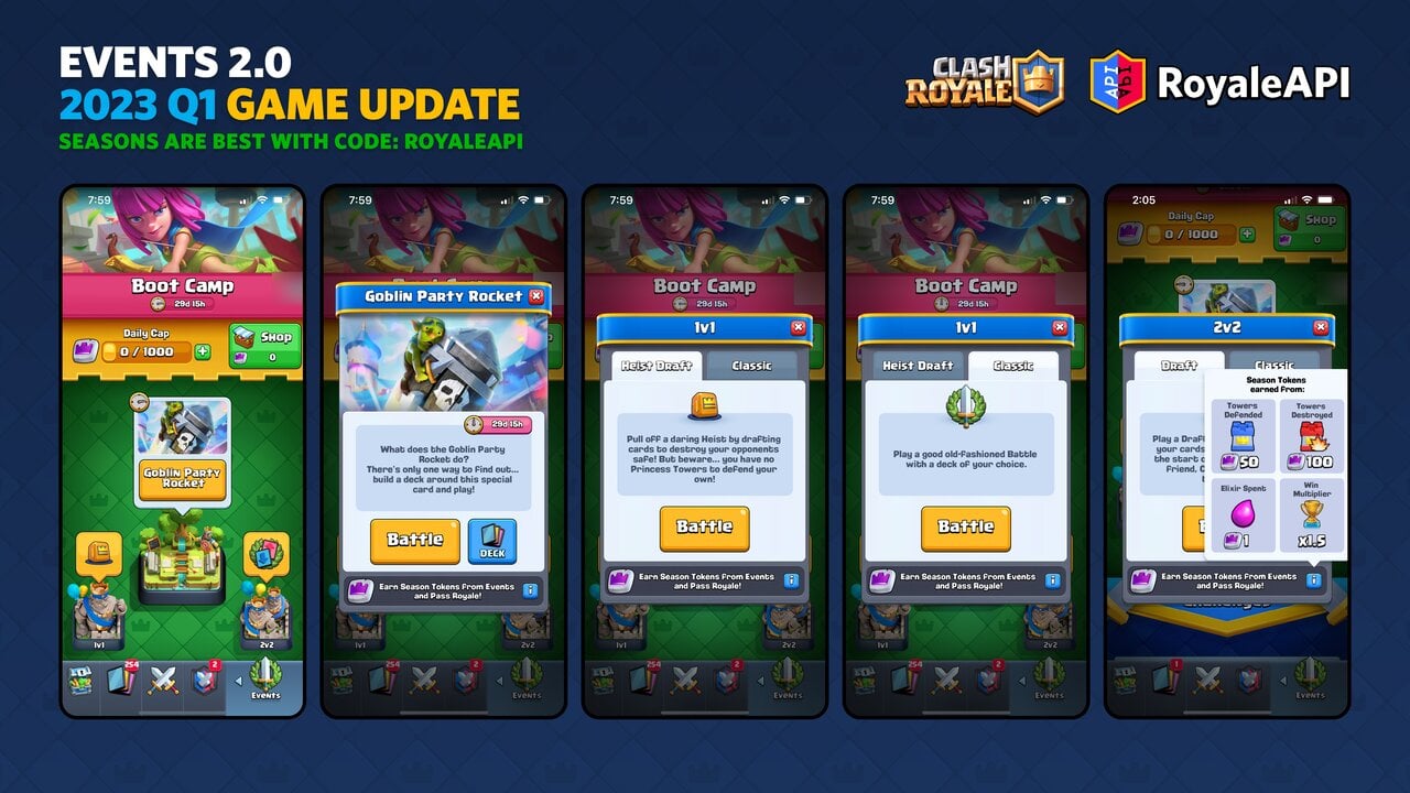 Update for Losers - Full Scoop of the Clash Royale 2023 Q1 Game Update