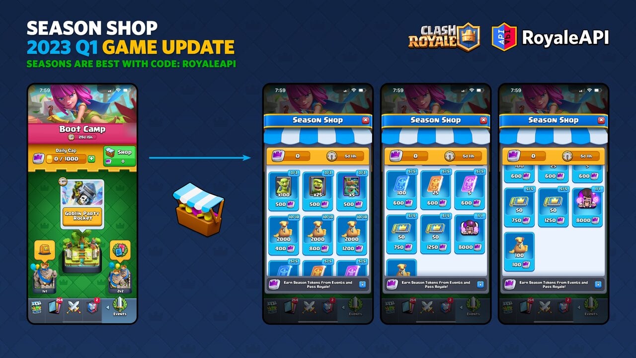 Update for Losers - Full Scoop of the Clash Royale 2023 Q1 Game Update