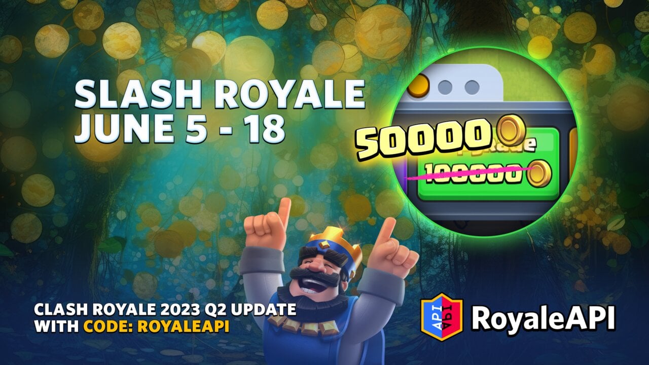Slash Royale 2023 and Level 15 Upgrade Gold Costs