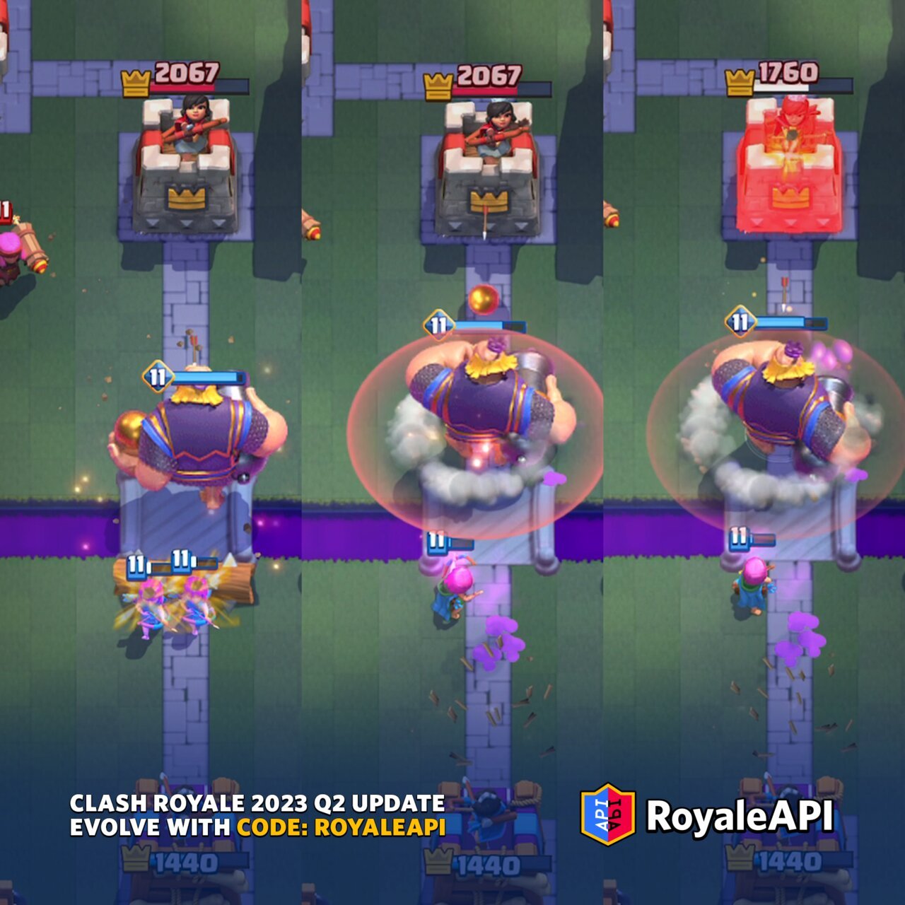 Evolved Royal Giant - Clash Royale 2023 Q2 Summer Update