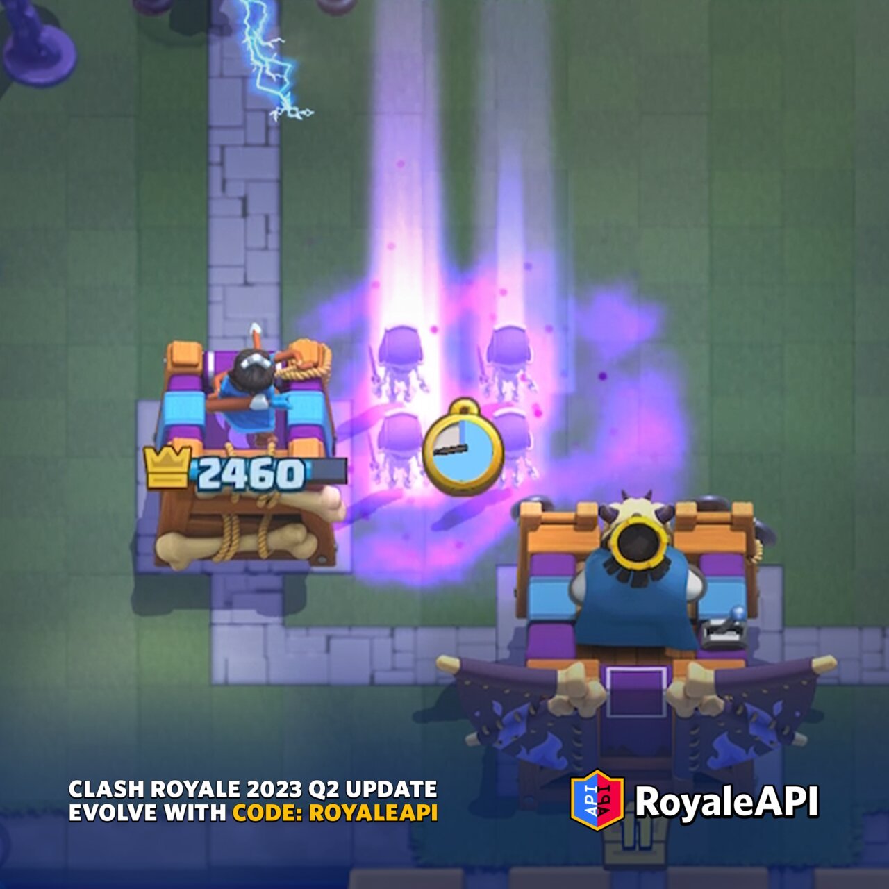 Evolved Skeletons - Clash Royale 2023 Q2 Summer Update