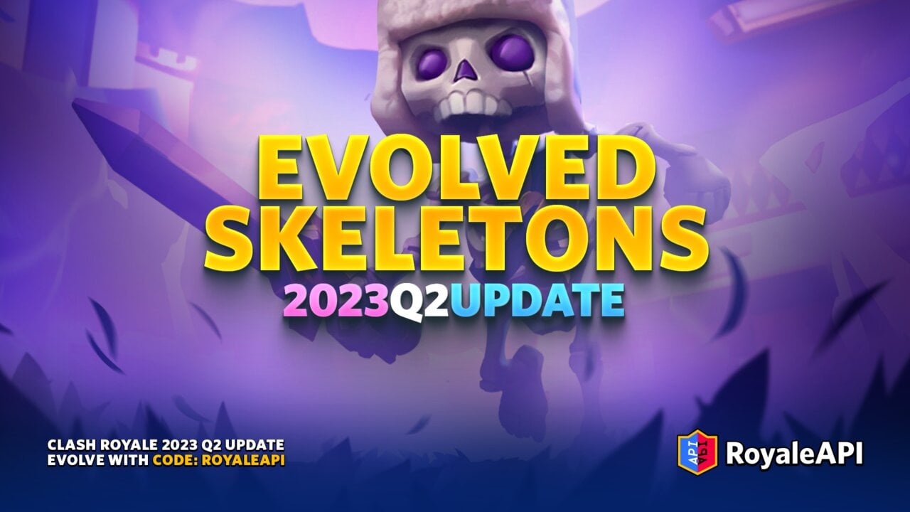 Evolved Skeletons - Clash Royale 2023 Q2 Summer Update
