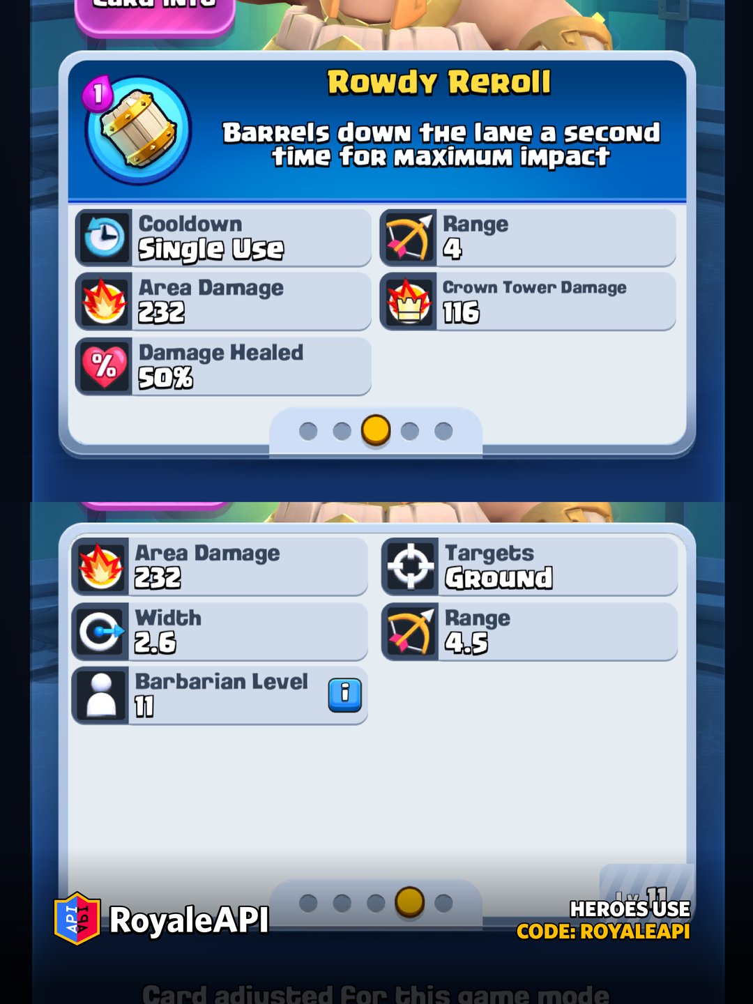 Hero Barbarian Barrel - March 2026 (Season 81) - Clash Royale News