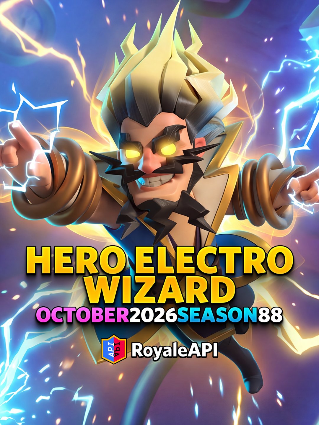 Hero Electro Wizard - October 2026 (Season 88) - Clash Royale News Blog ...
