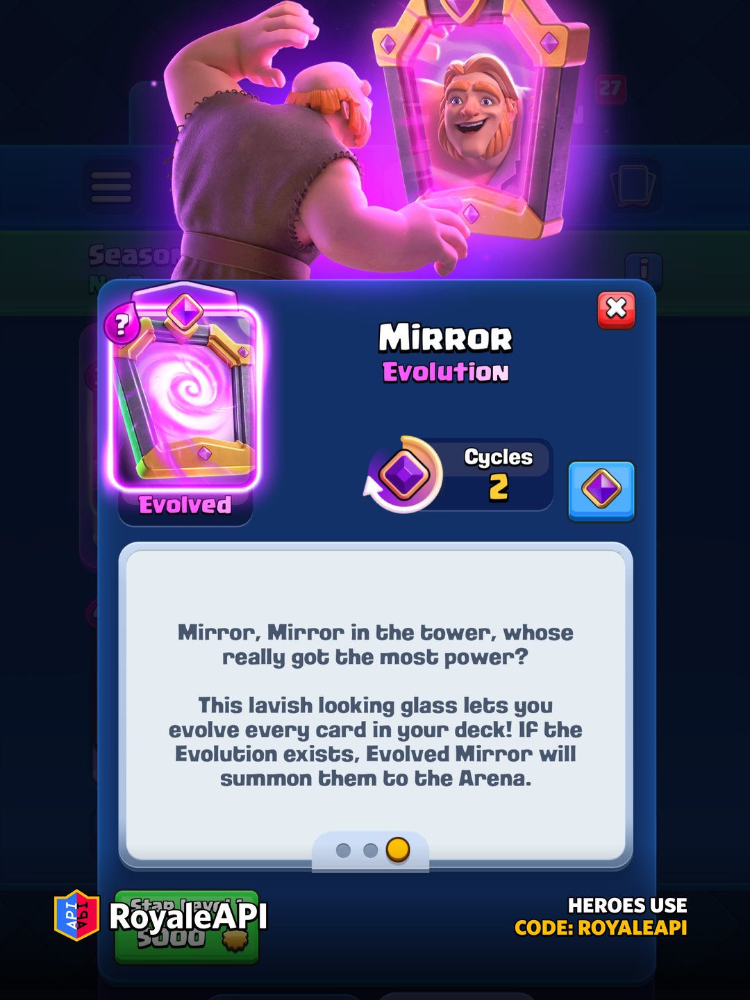 Mirror Evolution - November 2026 (Season 89) - Clash Royale News Blog ...