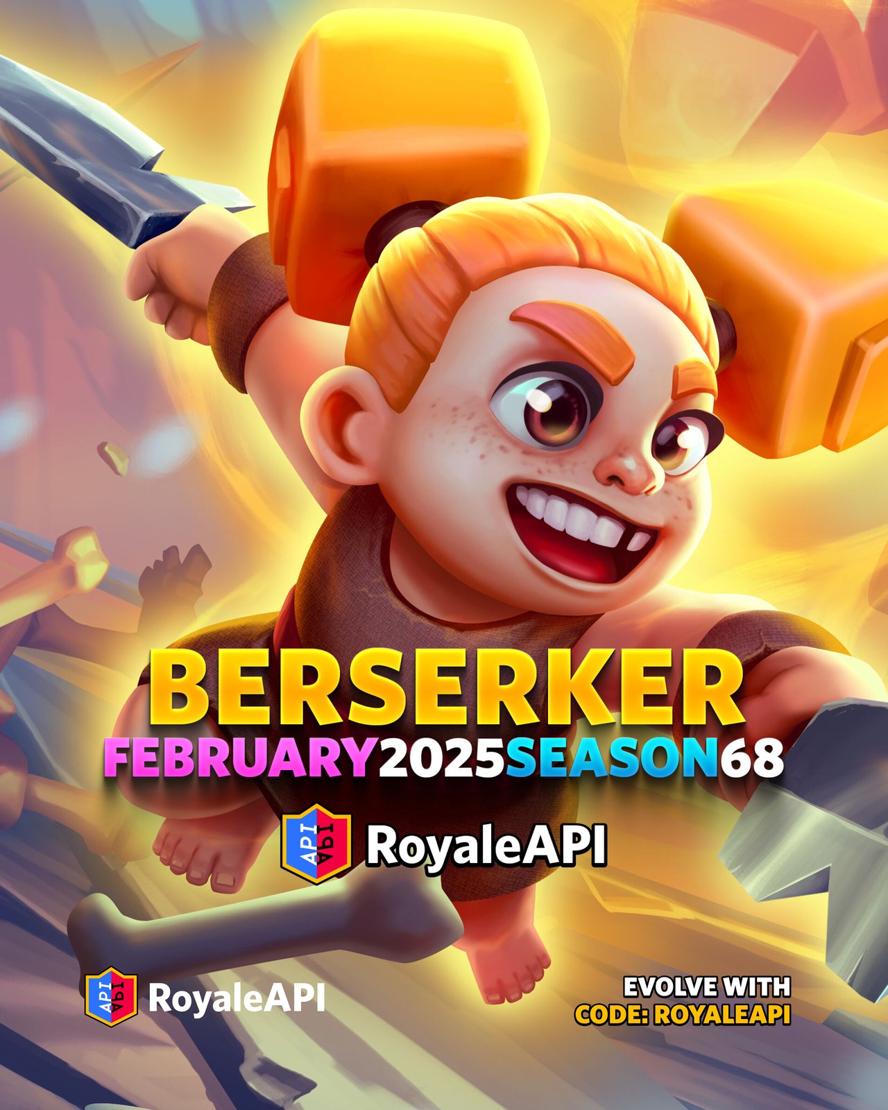 Berserker - Clash Royale February 2025 (Season 68)
