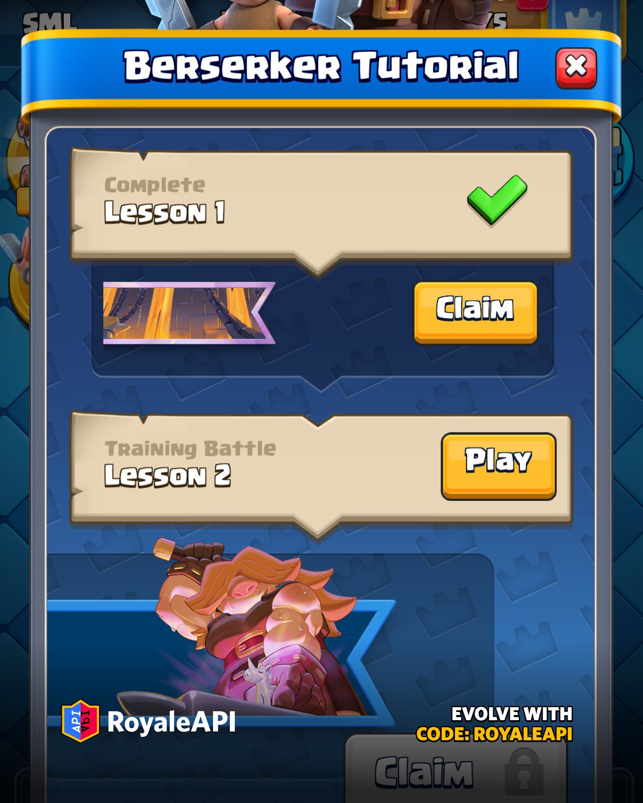 Berserker - Clash Royale February 2025 (Season 68)
