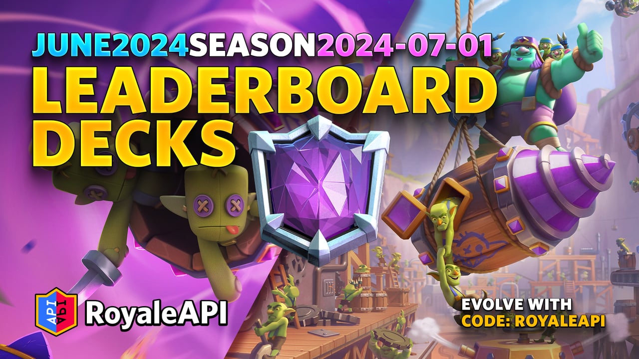 Leaderboard Decks - July 1 - End of June 2024 Season 60