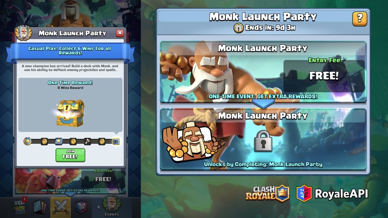 Clash Royale November 2022 Season 41 Silent Sanctuary: Challenges