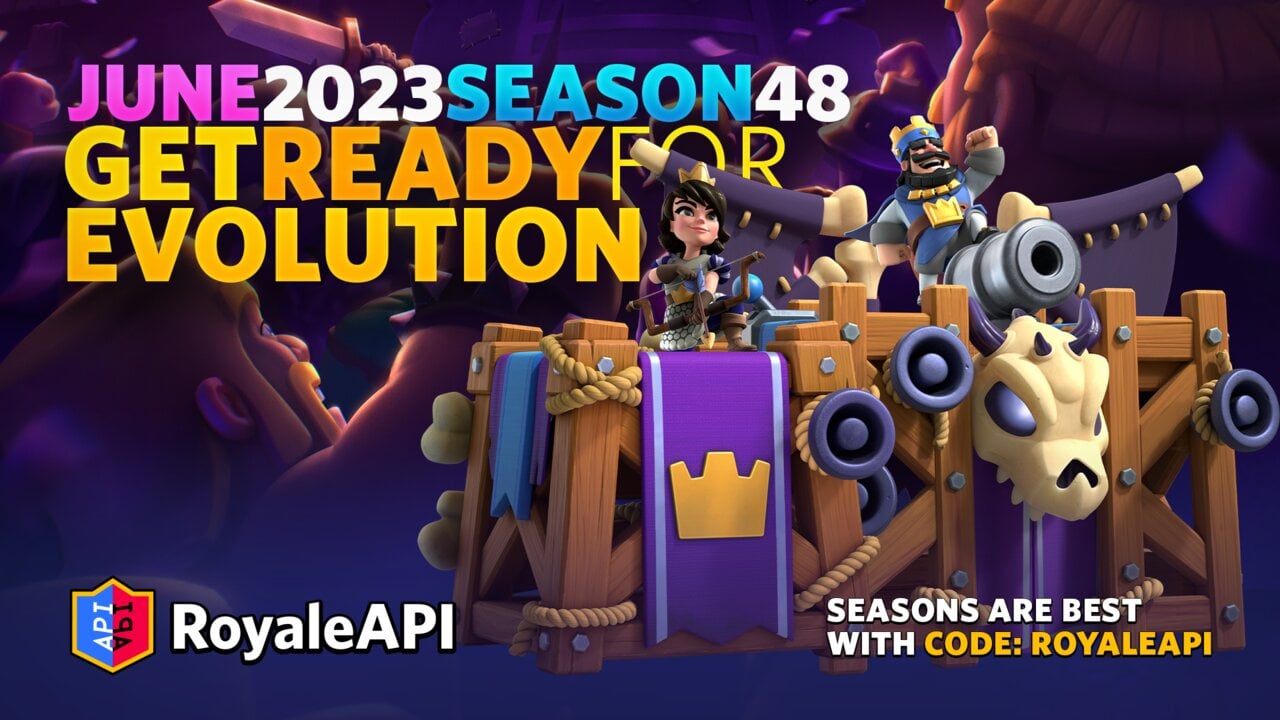 Clash Royale June 2023 Season 48 Get Ready for Evolution