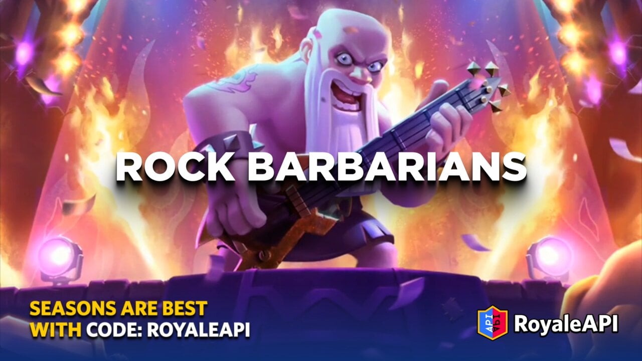 Rock Barbarians - New Game Mode in Clash Royale