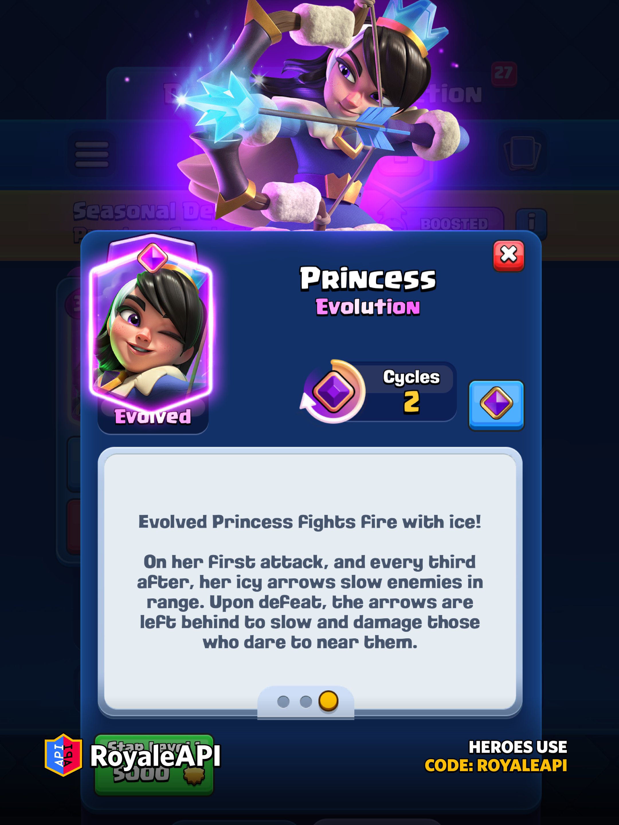 Princess Evolution - June 2026 (Season 84) - Clash Royale News Blog ...