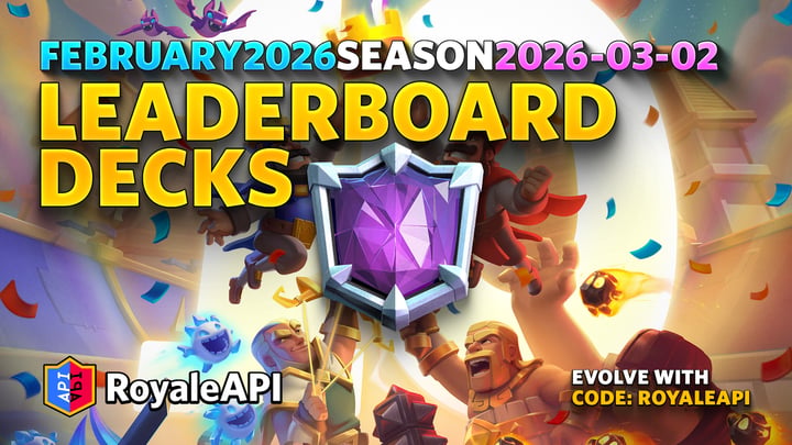 Leaderboard Decks - March 2 2026 - End of February 2026 Season