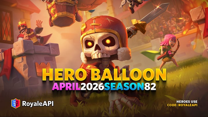Hero Balloon - April 2026 (Season 82)