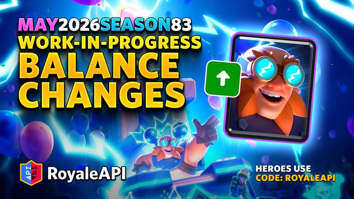 Work-in-progress Balance Changes - May 2026 (Season 83)