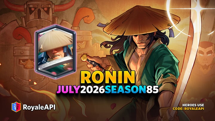 Ronin - New Card - July 2026 (Season 85)