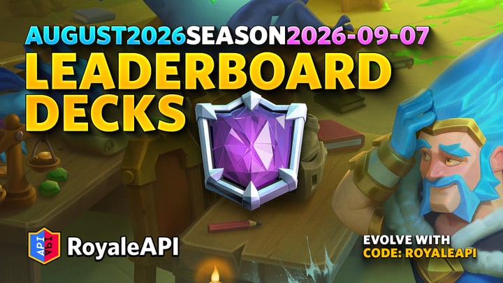 Leaderboard Decks - September 7 2026 - End of August 2026 Season